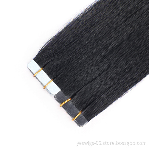 Cheap Wholesale Virgin Hair Bundles 1b 1# 2# 4# 6# 8# 613 Blonde Brazilian One Donor Cuticle Aligned Raw Hair Extension Tape In